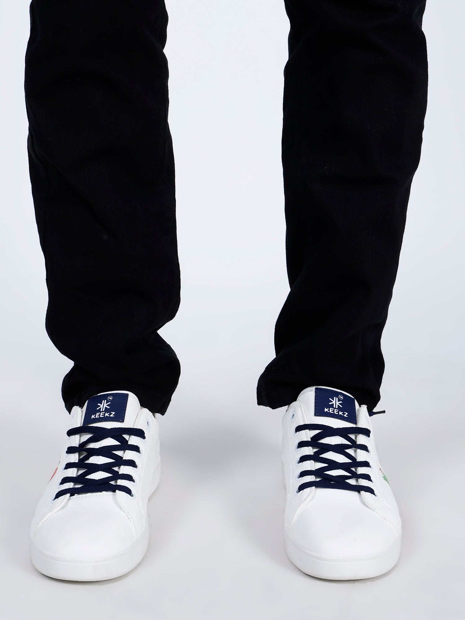 KEEKZ Men Printed Laced-Up Casual Sneakers