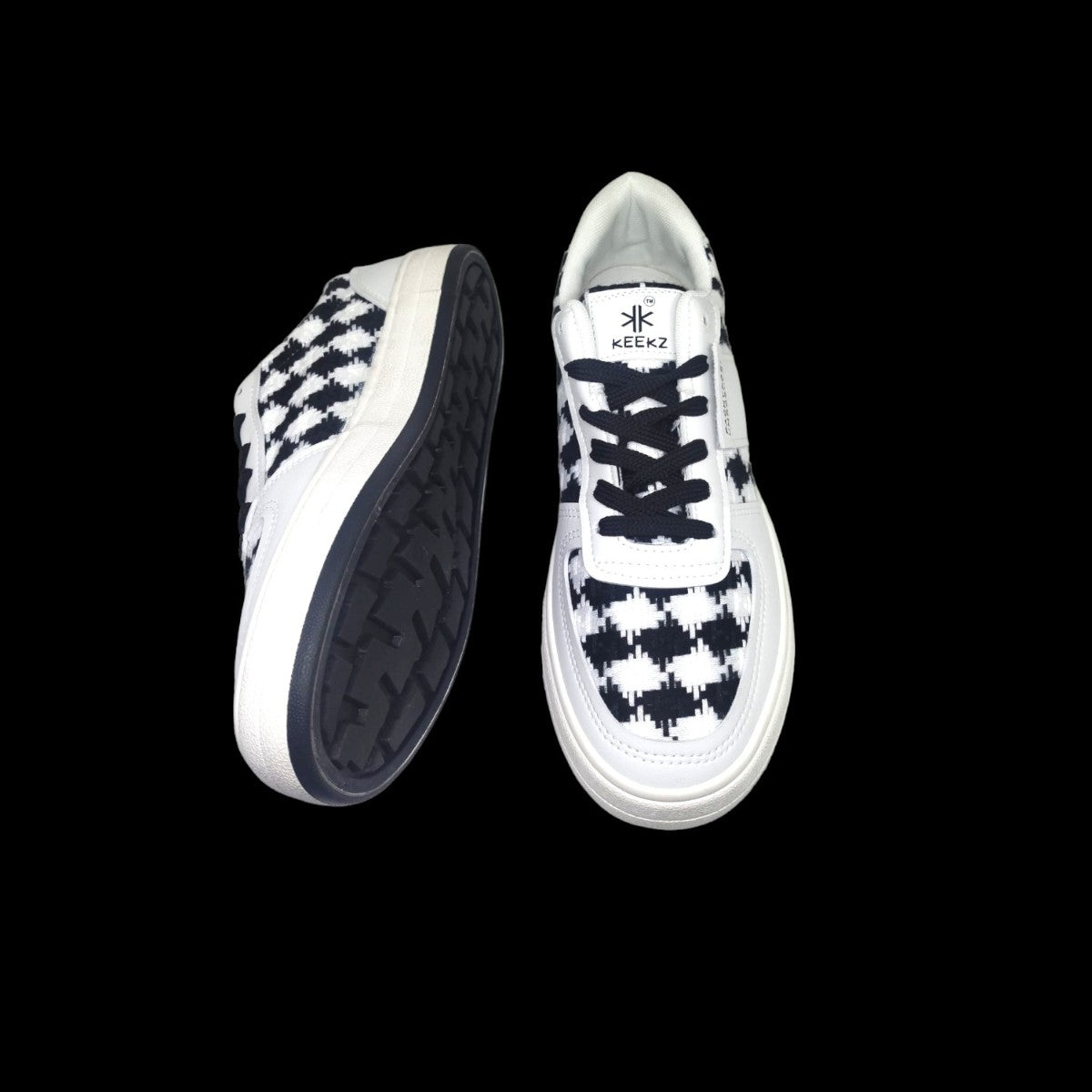 KEEKZ Men Colored Laced-Up Casual Sneakers
