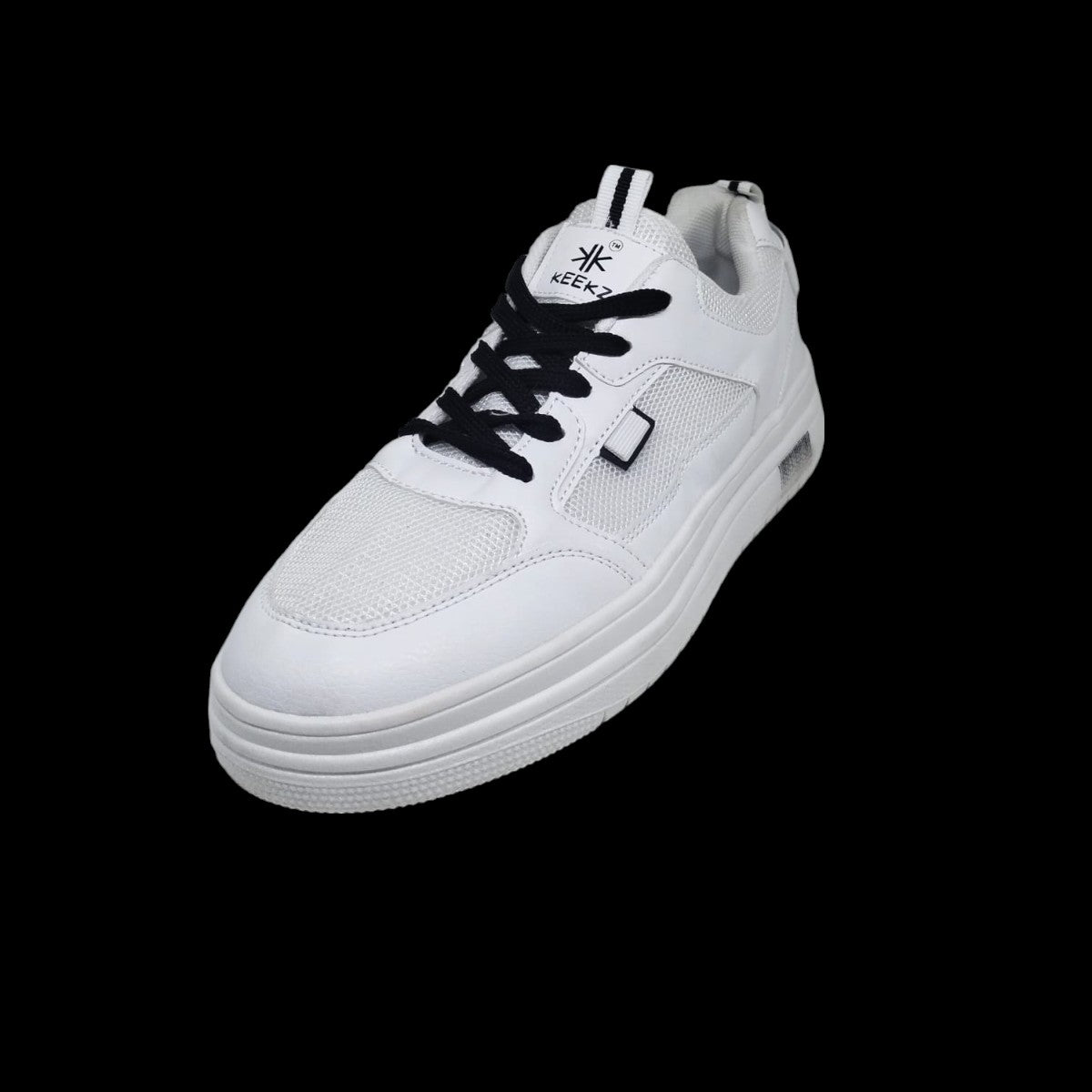 KEEKZ Men Solid Laced-Up Casual Sneakers