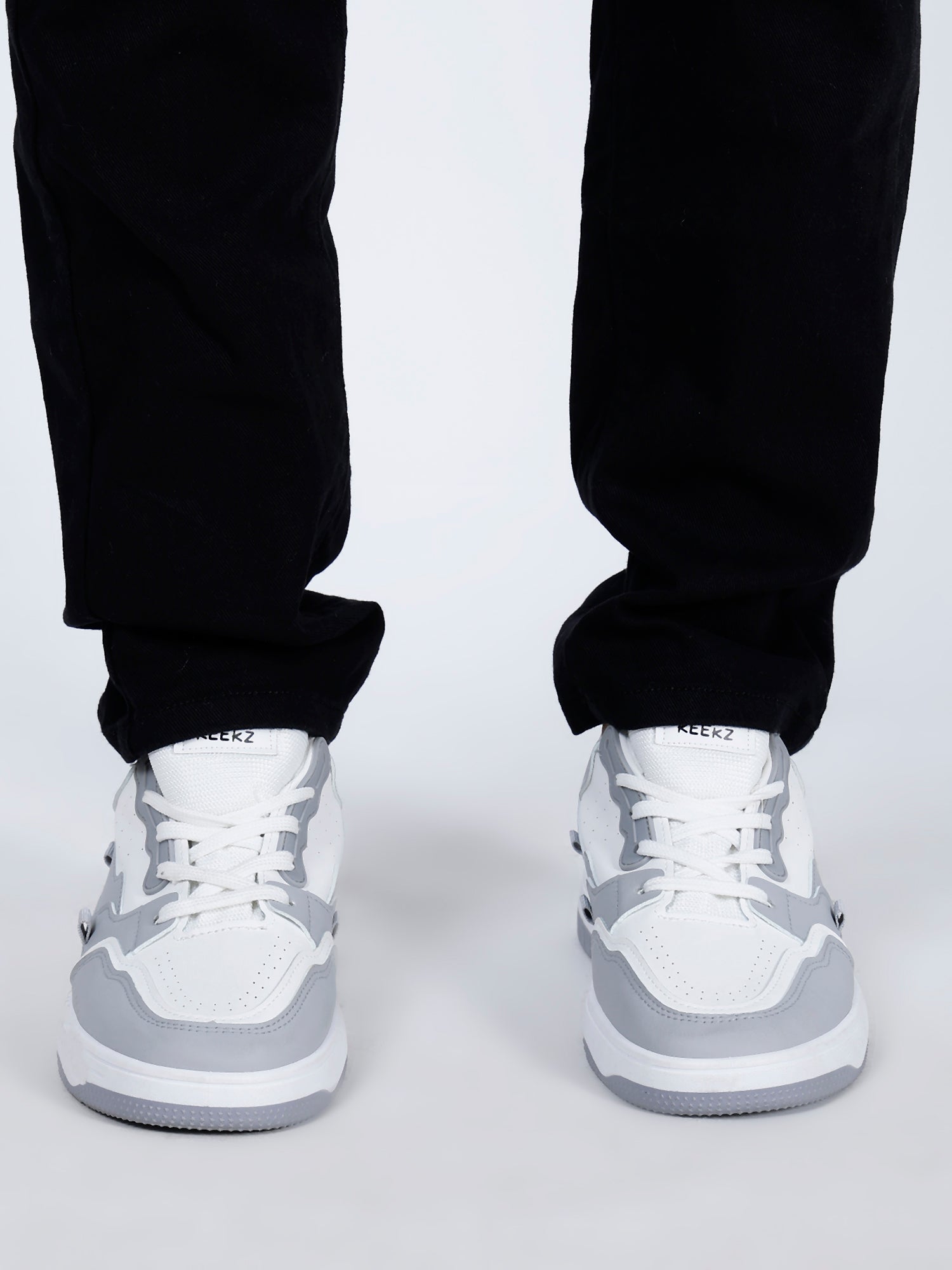 KEEKZ Men Colored Laced-Up Casual Sneakers