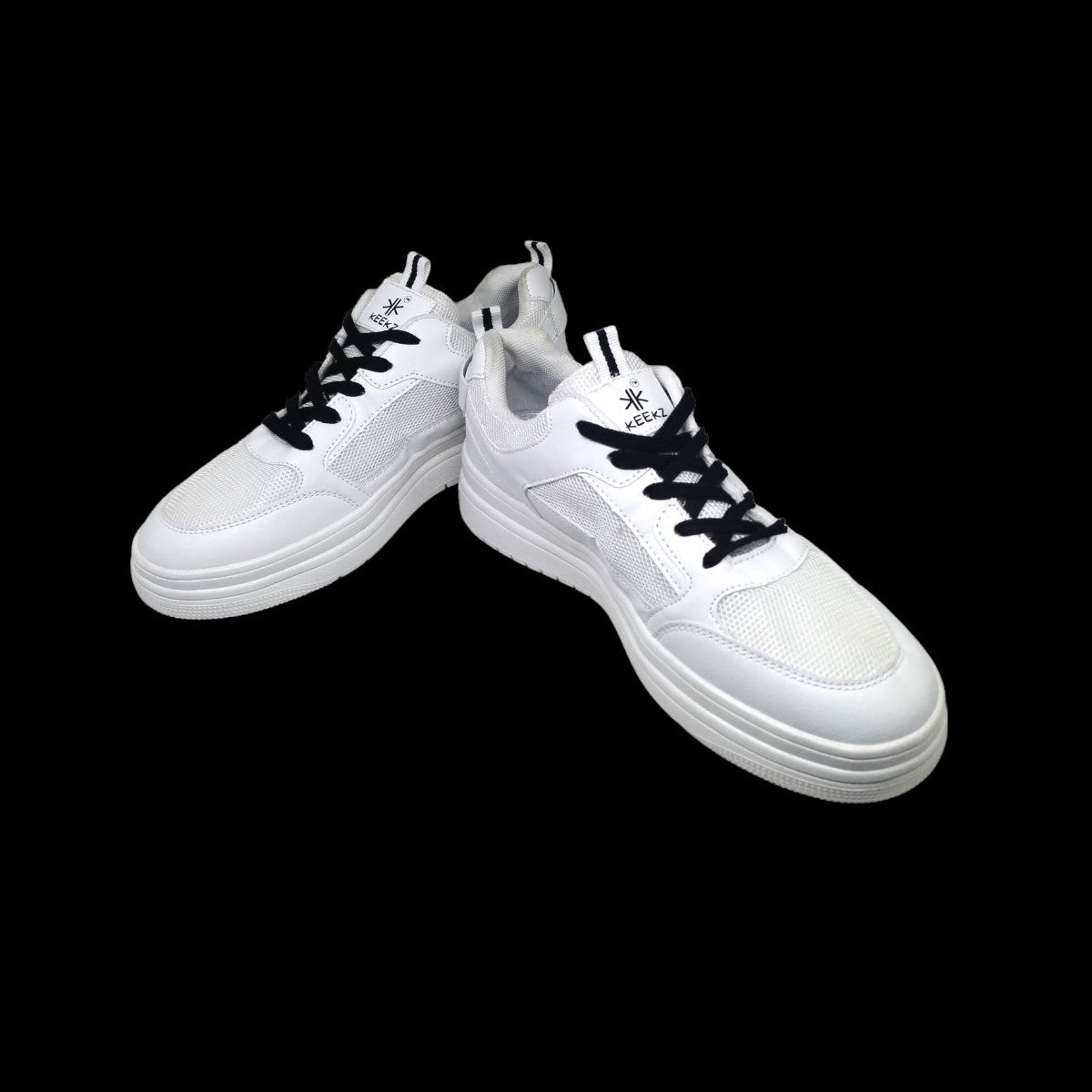 KEEKZ Men Solid Laced-Up Casual Sneakers