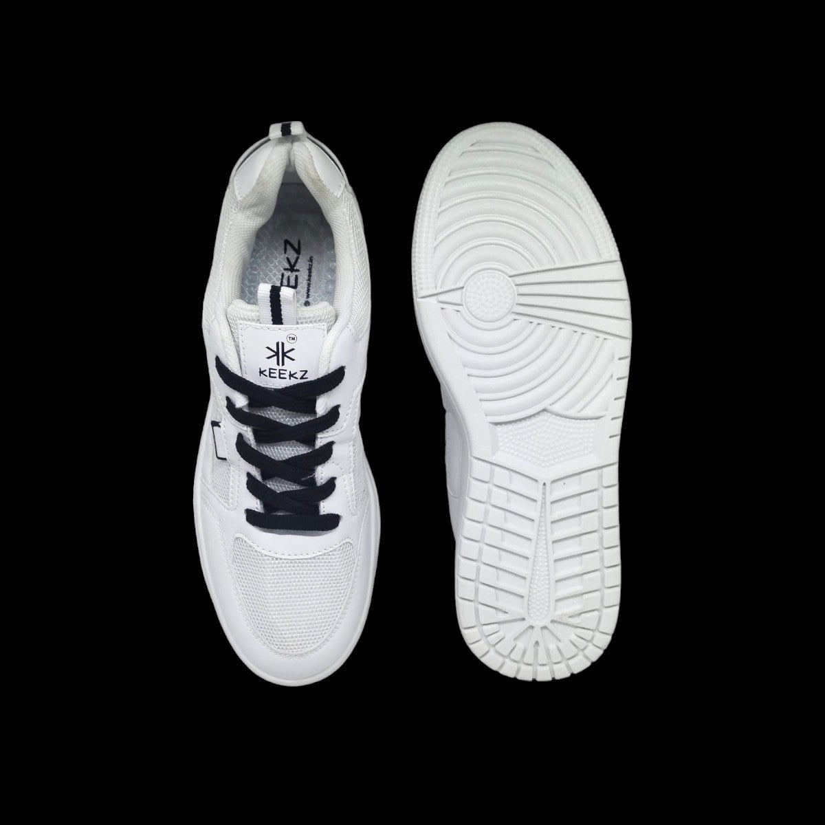 KEEKZ Men Solid Laced-Up Casual Sneakers