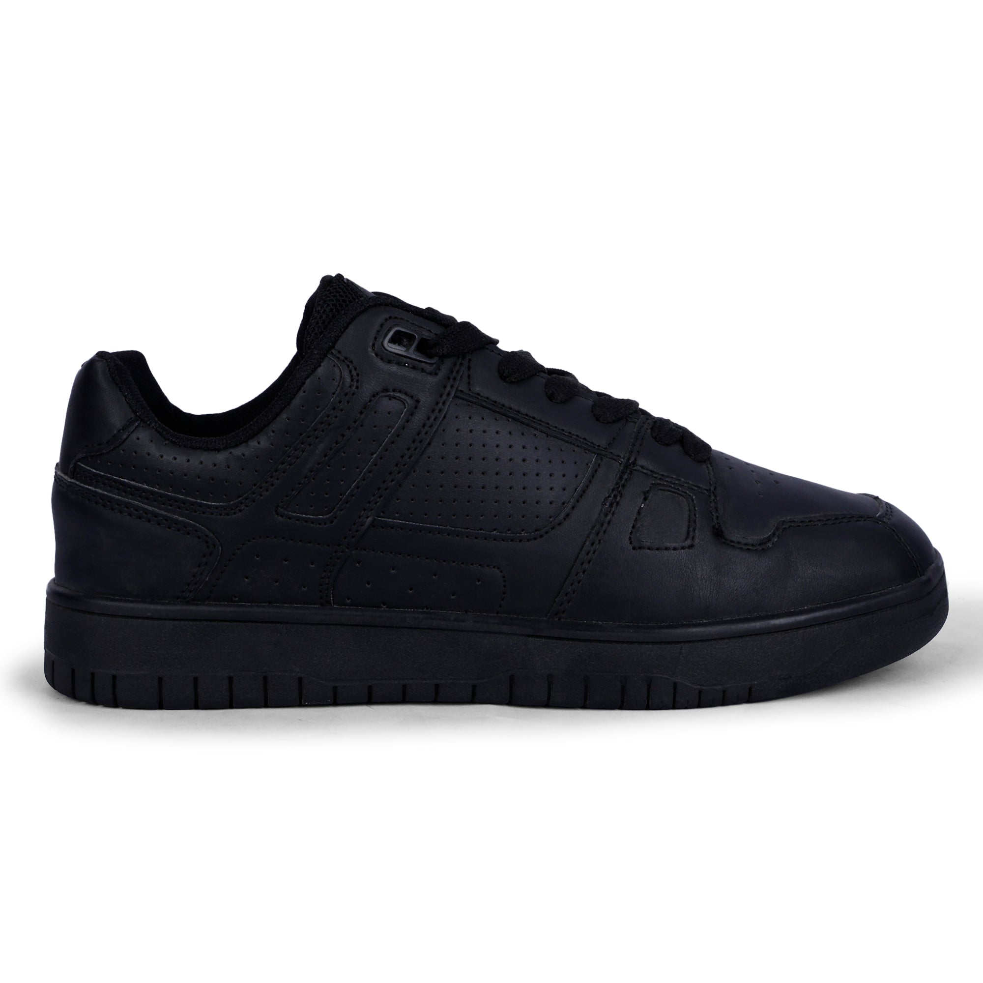 KEEKZ Men Perforated Laced-Up Casual Sneakers