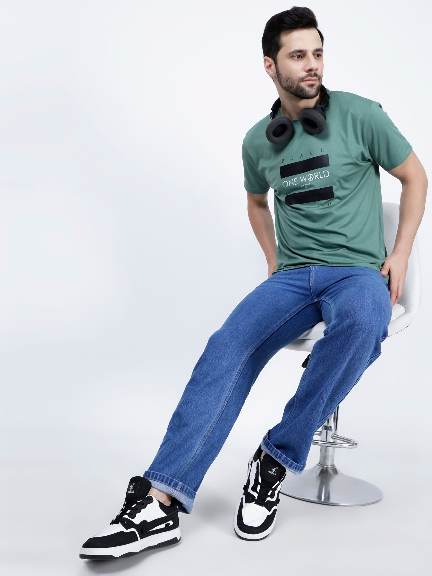 KEEKZ Men Colored Laced-Up Casual Sneakers