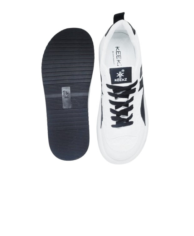 KEEKZ Men Colored Laced-Up Casual Sneakers