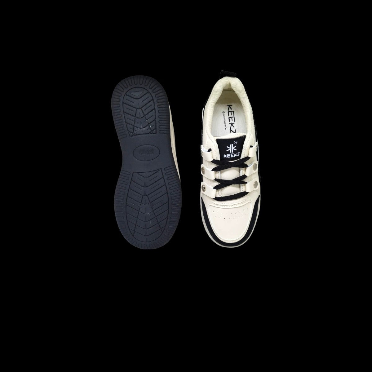 KEEKZ Women Colored Laced-Up Casual Sneakers