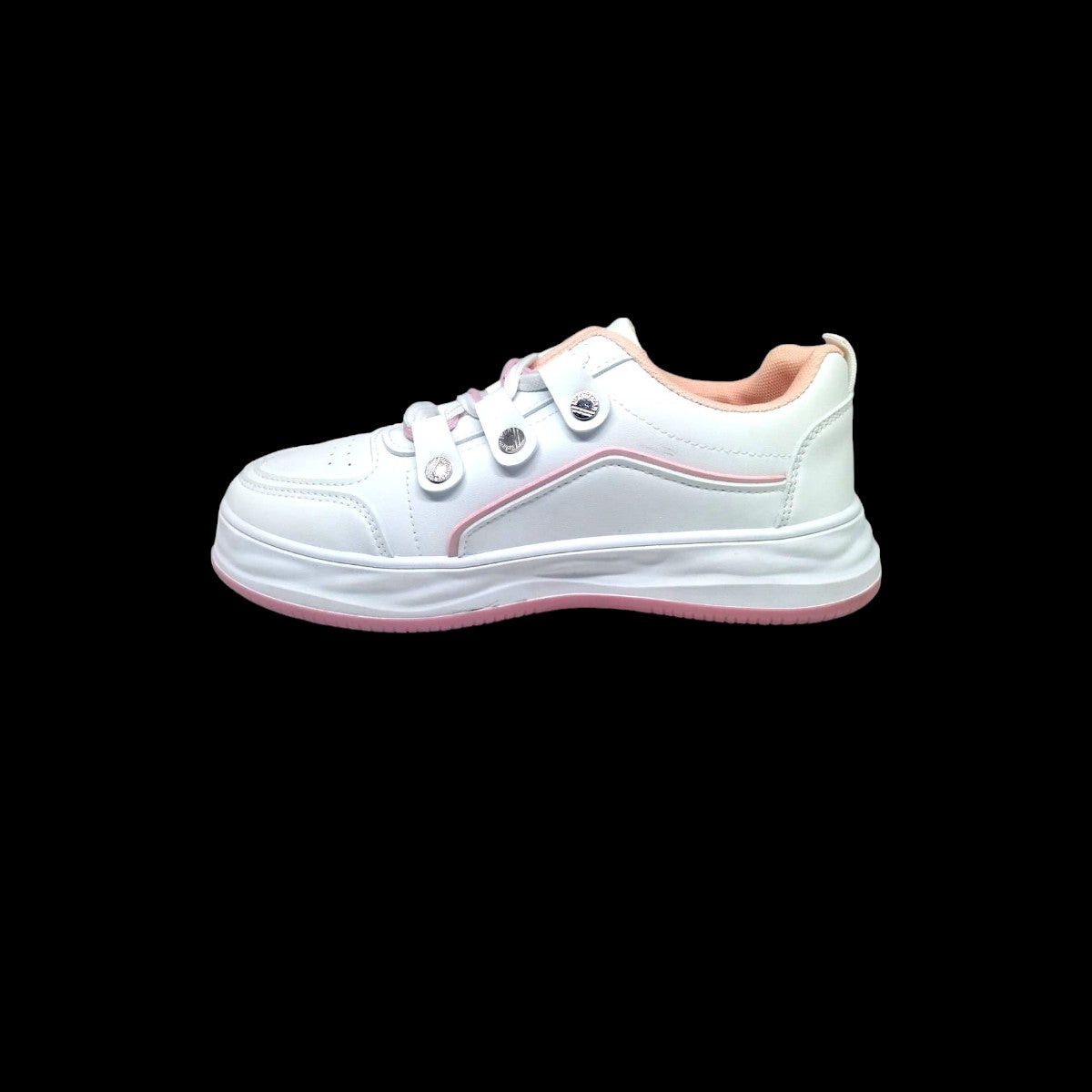 KEEKZ Women Colored Laced-Up Casual Sneakers