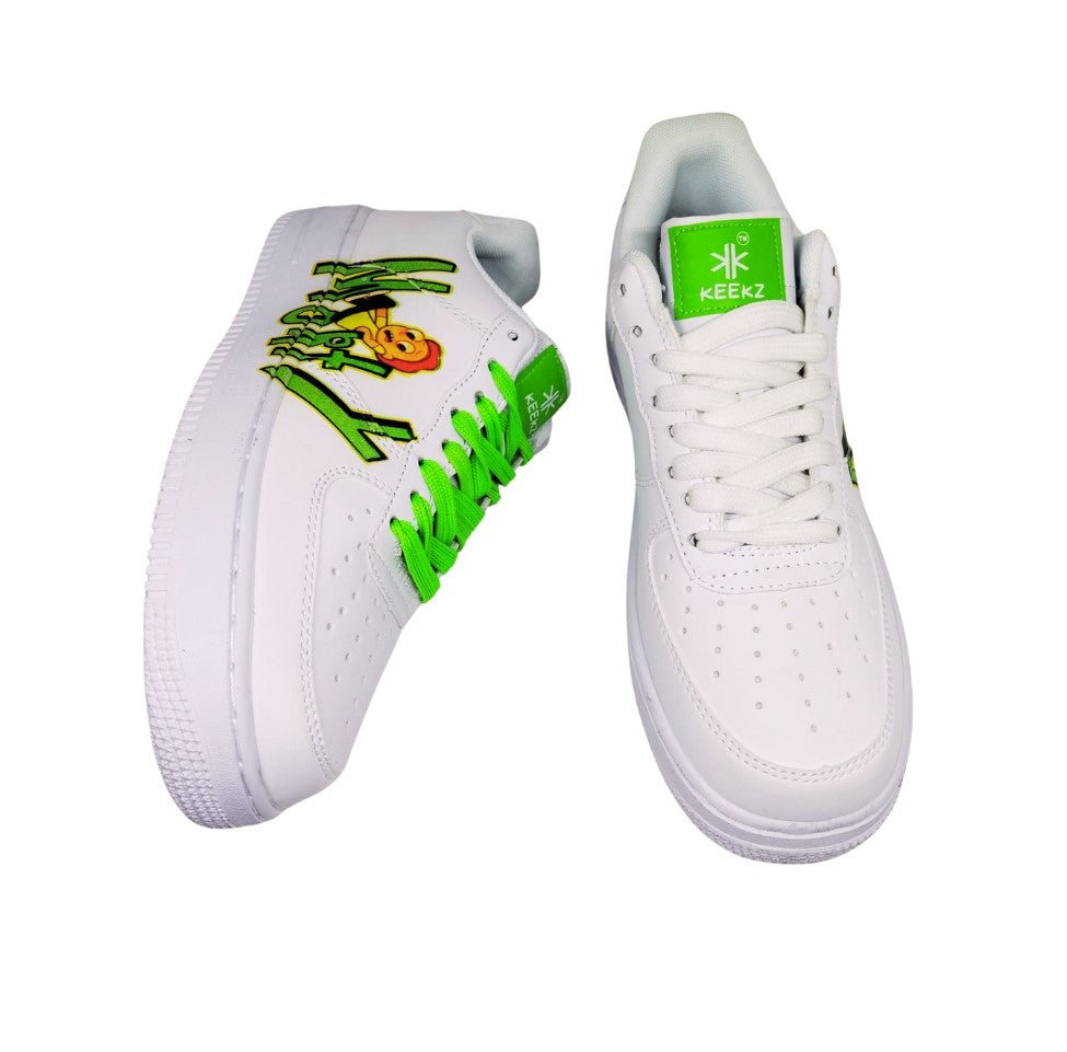 KEEKZ Boys Printed Laced-Up Casual Sneakers