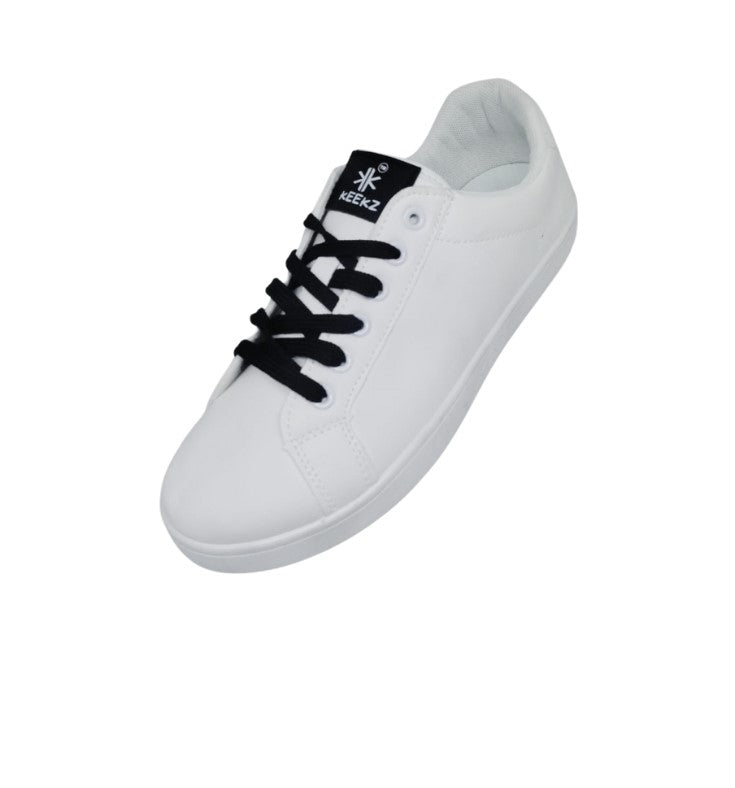 KEEKZ Men Solid Laced-Up Casual Sneakers: Classic Style
