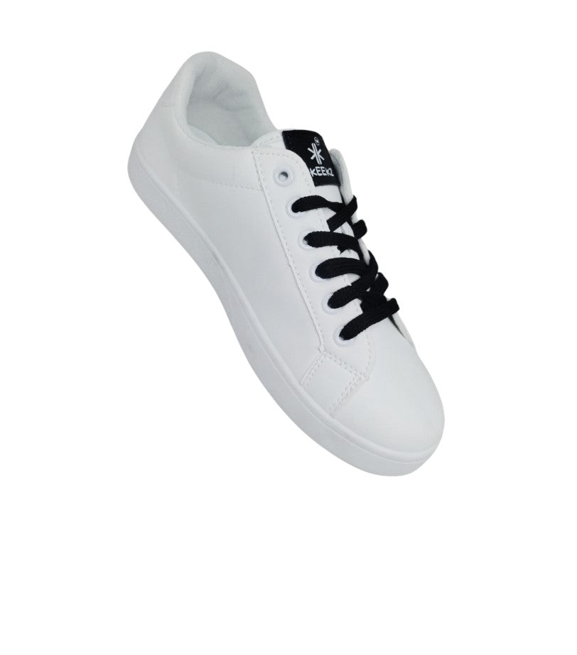 KEEKZ Men Solid Laced-Up Casual Sneakers: Classic Style