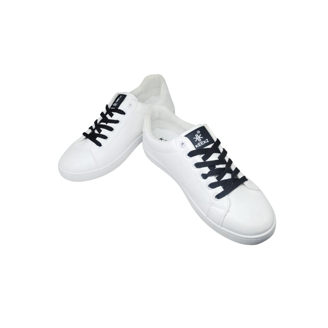 KEEKZ Men Solid Laced-Up Casual Sneakers: Classic Style