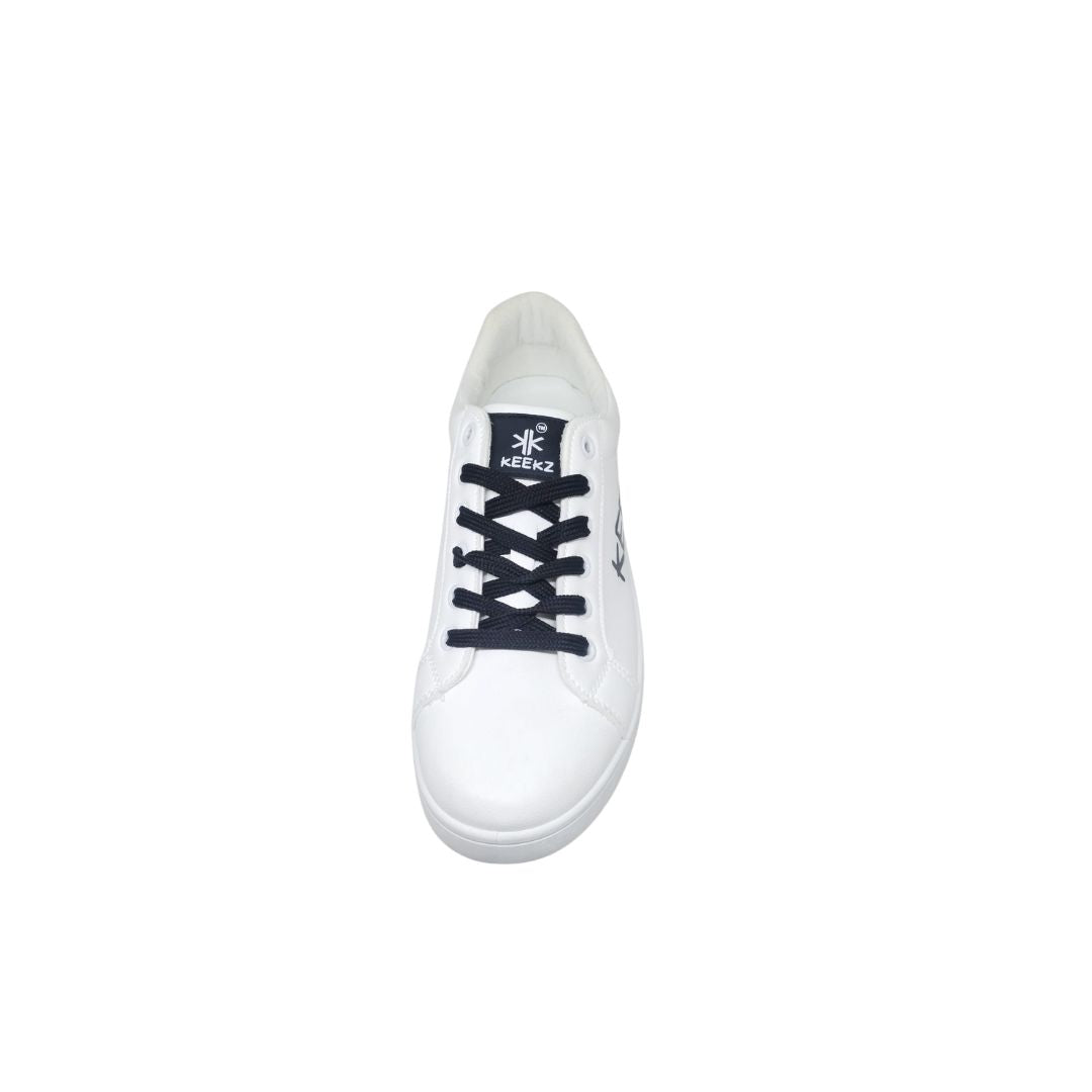 KEEKZ Men Solid Laced-Up Casual Sneakers: Classic Style