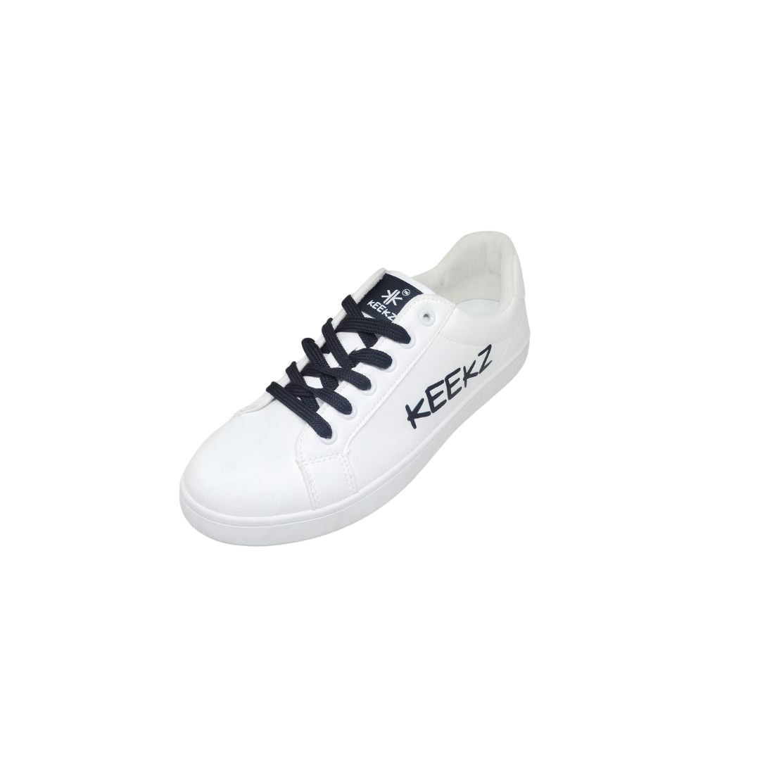 KEEKZ Men Solid Laced-Up Casual Sneakers: Classic Style