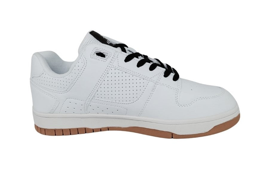 KEEKZ Men Perforated Laced-Up Casual Sneakers