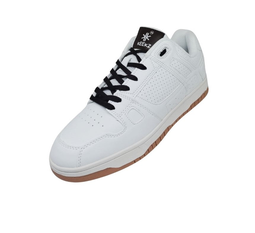KEEKZ Men Perforated Laced-Up Casual Sneakers