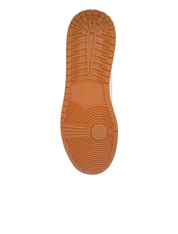KEEKZ Men Perforated Laced-Up Casual Sneakers