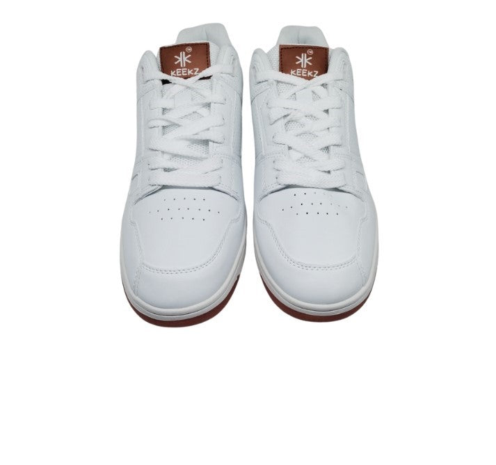 KEEKZ Men Perforated Laced-Up Casual Sneakers