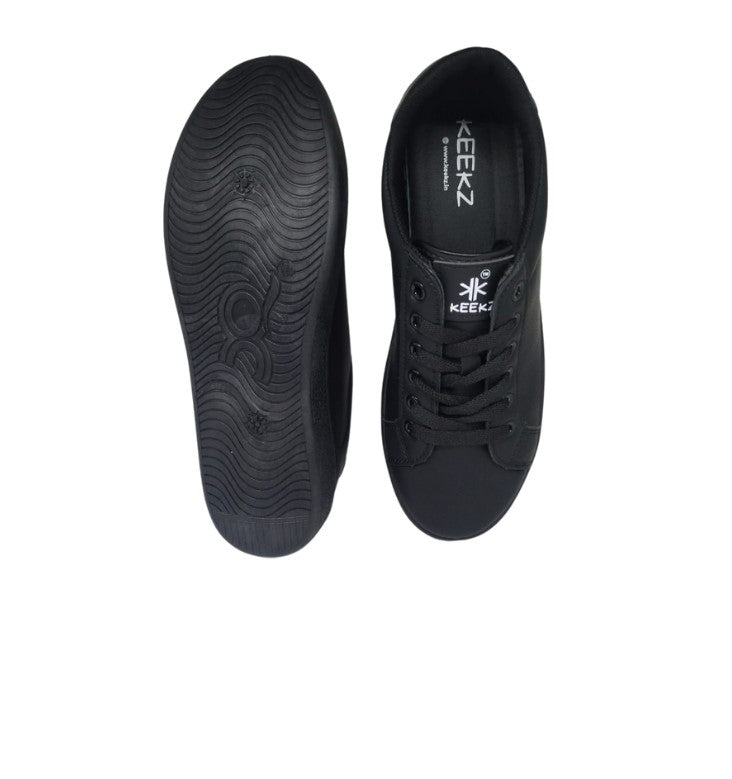 KEEKZ Men Solid Laced-Up Casual Sneakers: Classic Style