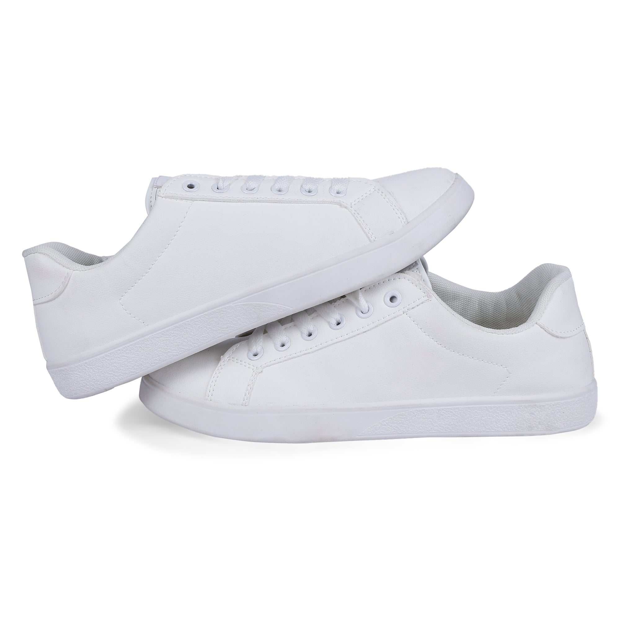 KEEKZ Men Solid Laced-Up Casual Sneakers: Classic Style