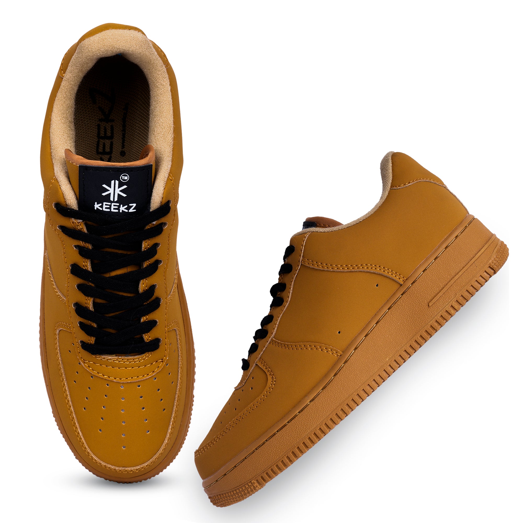 KEEKZ Boys Laced-Up Casual Sneakers: Classic Style