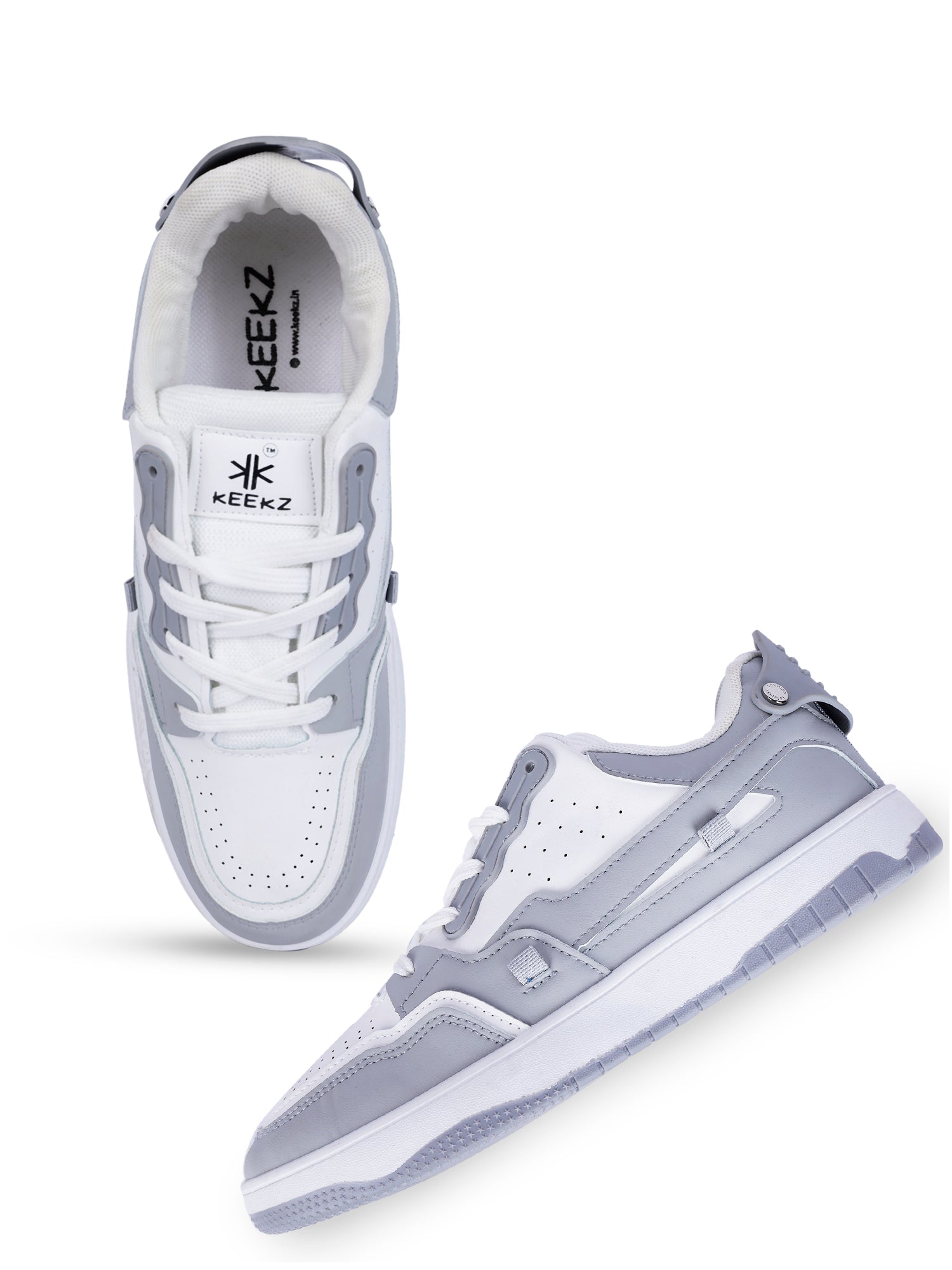 KEEKZ Men Colored Laced-Up Casual Sneakers