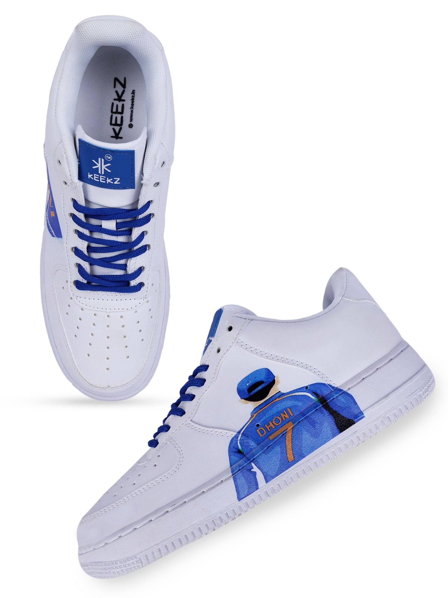 KEEKZ Boys Printed Laced-Up Casual Sneakers