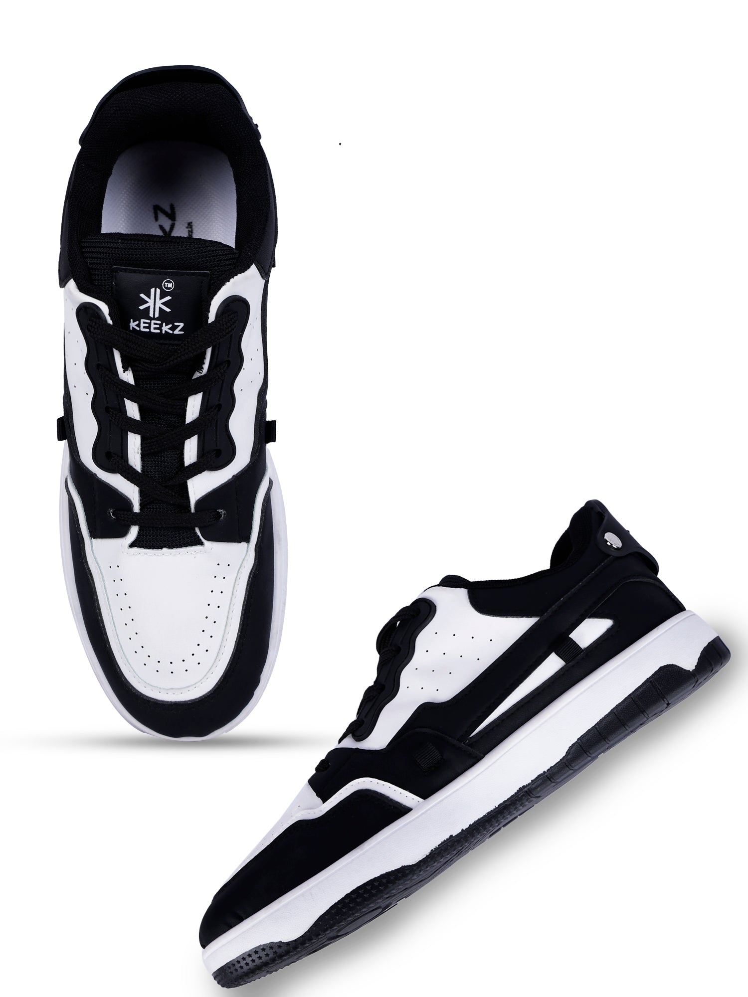 KEEKZ Men Colored Laced-Up Casual Sneakers