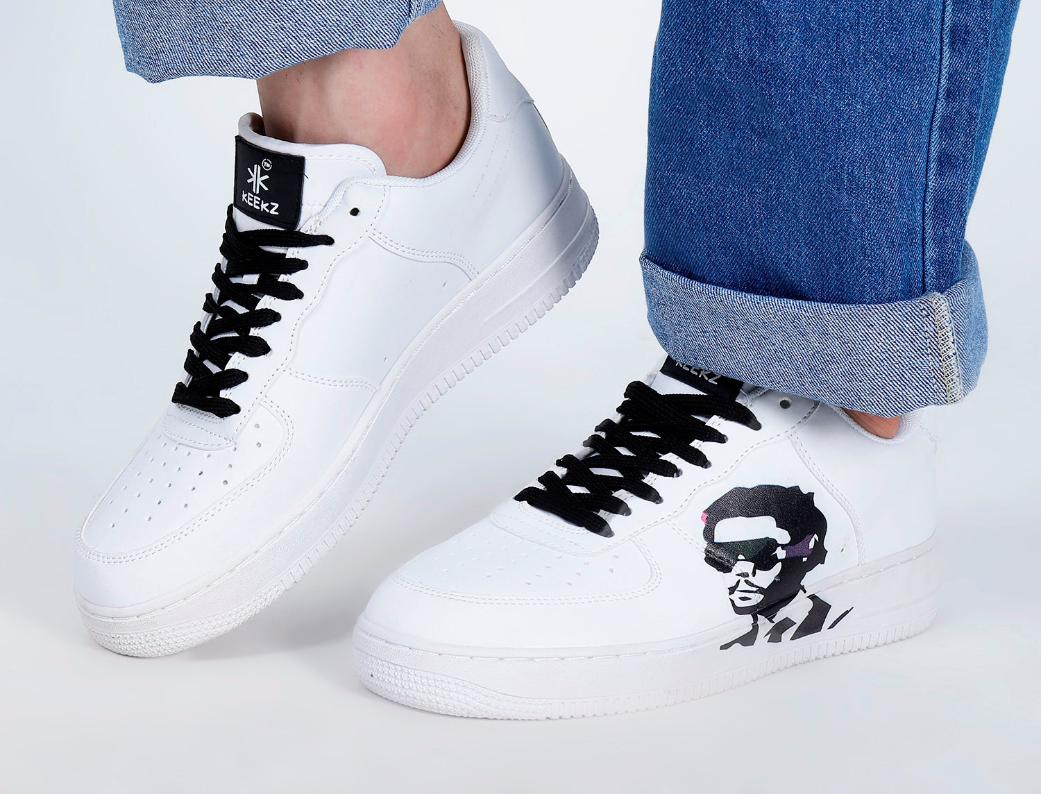 KEEKZ Boys Printed Laced-Up Casual Sneakers