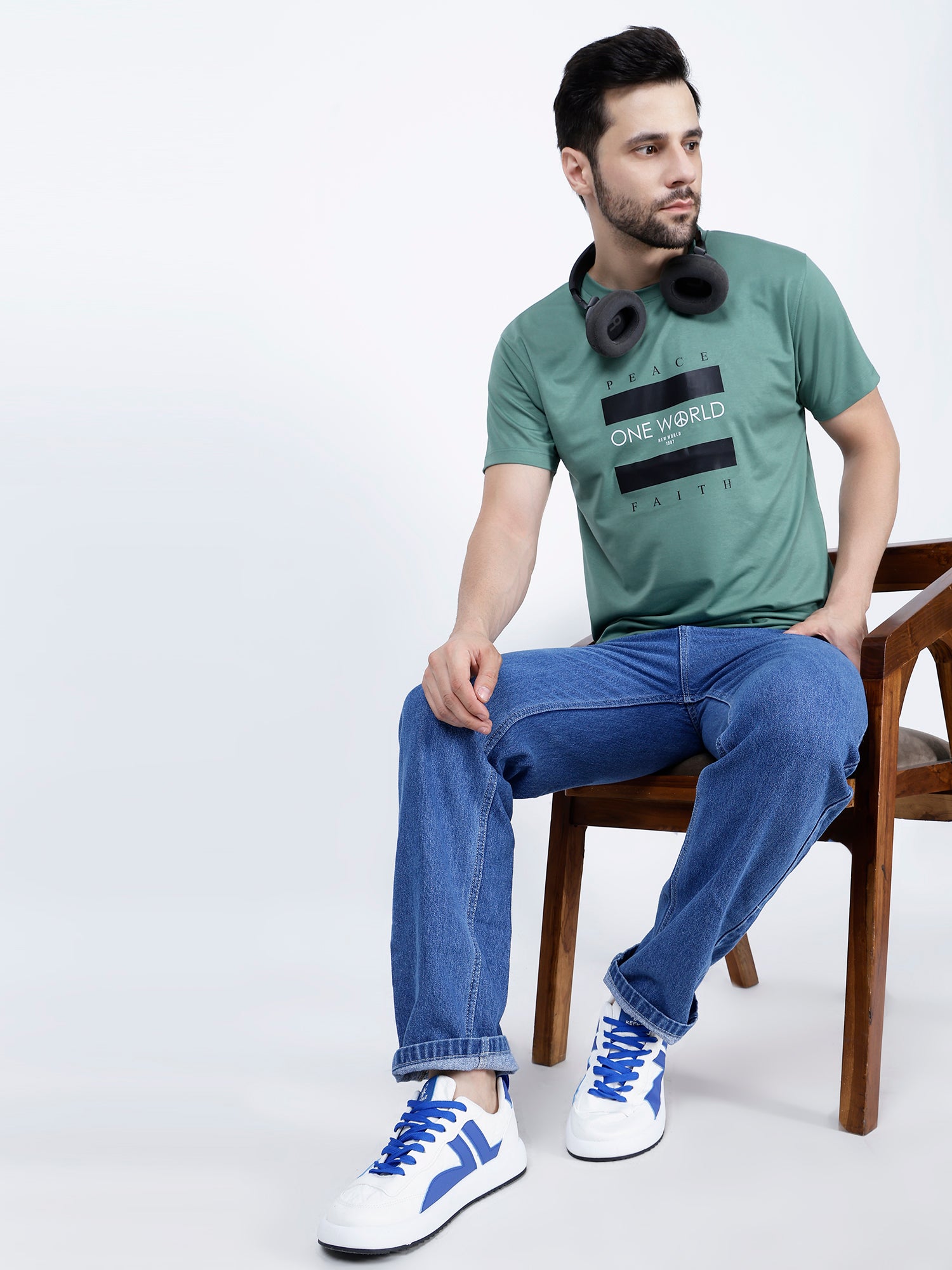 KEEKZ Men Colored Laced-Up Casual Sneakers