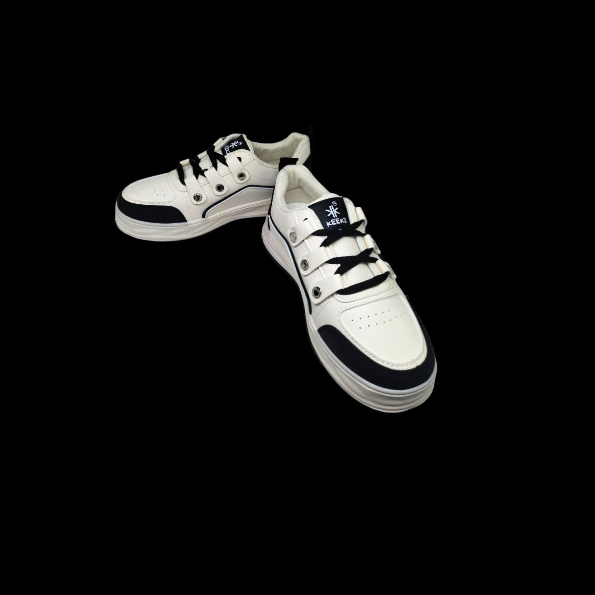 KEEKZ Women Colored Laced-Up Casual Sneakers