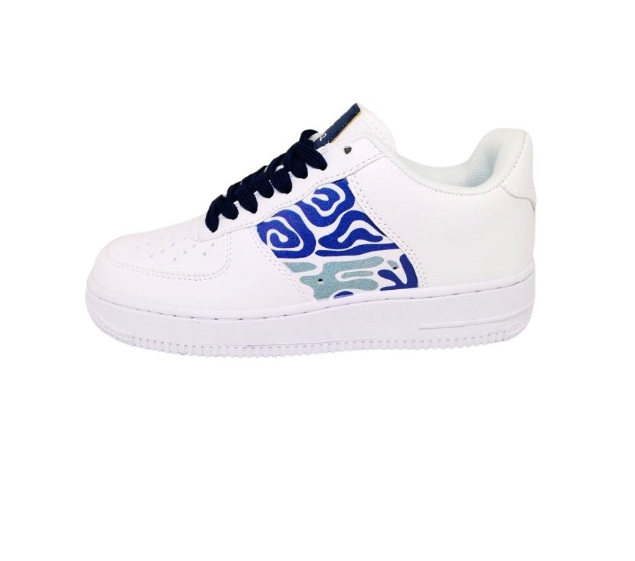 KEEKZ Boys Printed Laced-Up Casual Sneakers