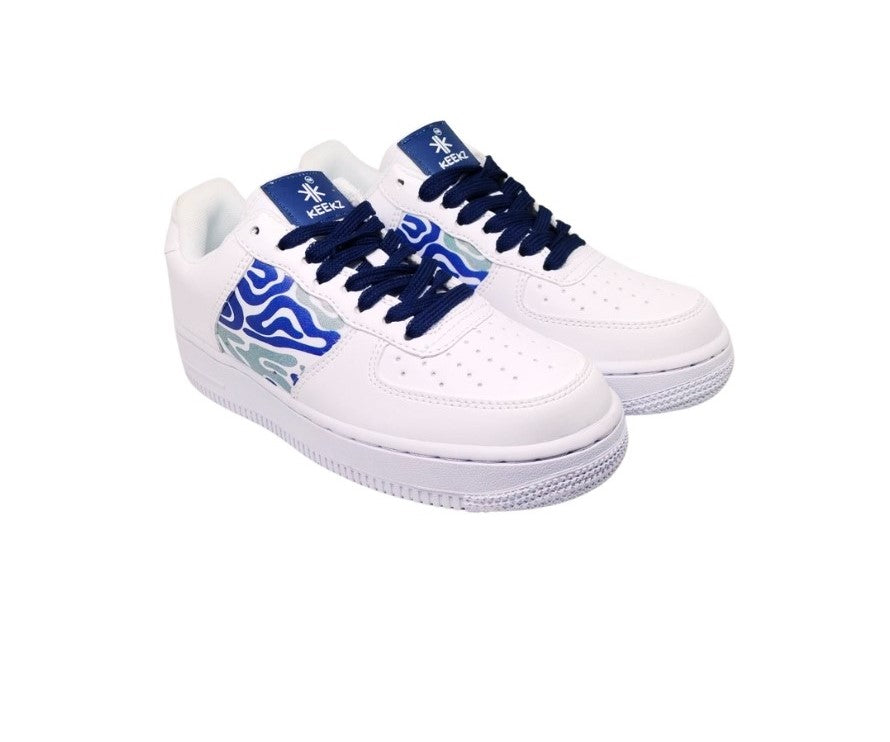 KEEKZ Boys Printed Laced-Up Casual Sneakers