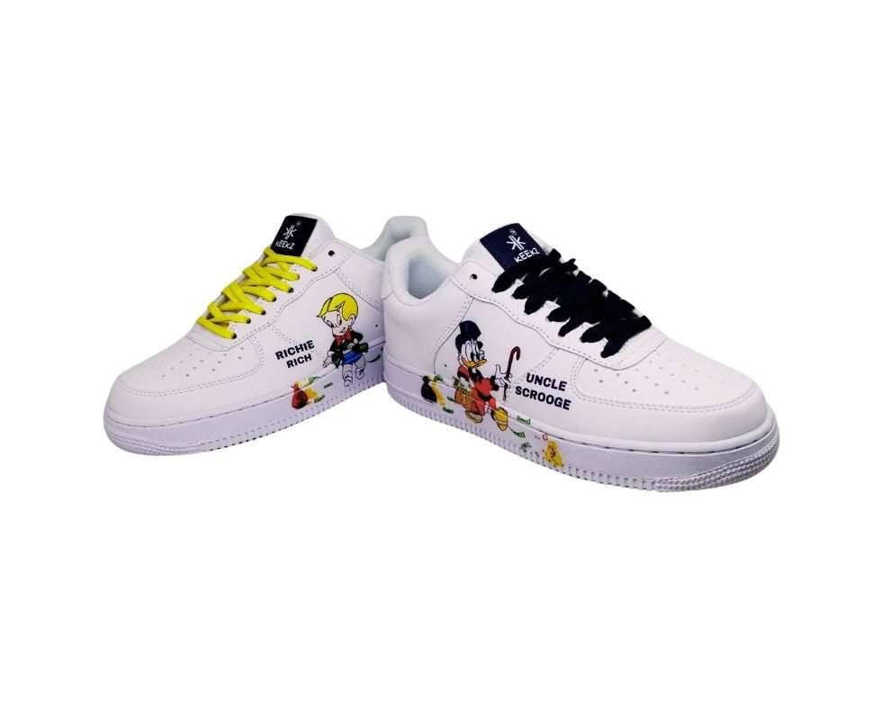 KEEKZ Boys Printed Laced-Up Casual Sneakers