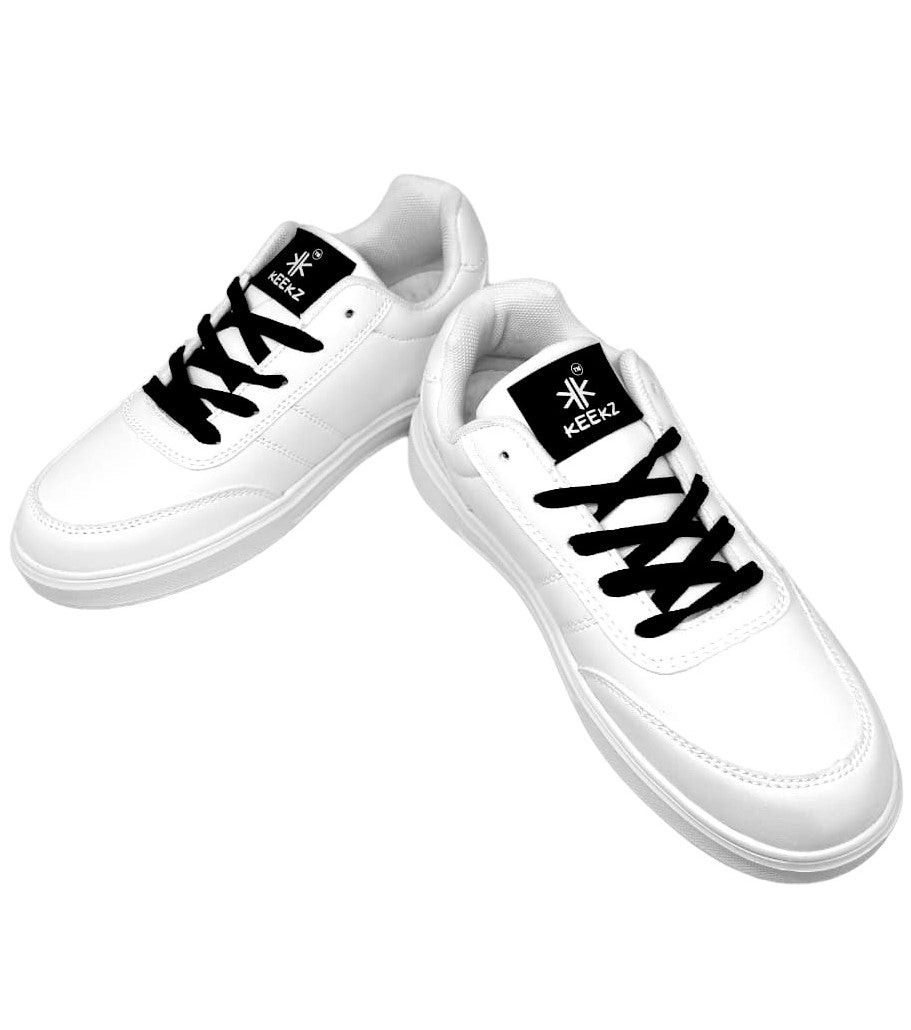 KEEKZ Boys Striped Laced-Up Casual Sneakers