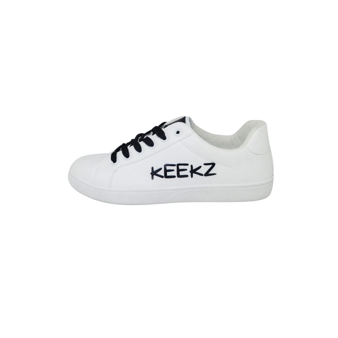 KEEKZ Men Solid Laced-Up Casual Sneakers: Classic Style